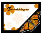 Monarch Butterfly Bookplates