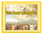 Religious Bookplate Jesus Ascension