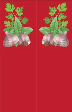 Garlic Red Bookmark bookmark