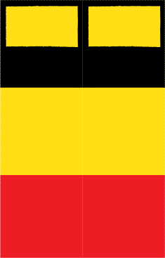 German Flag Bookmark bookmark