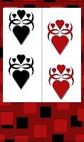 Gothic Hearts Bookmark