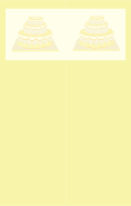 Yellow Tiered Cake Bookmark
