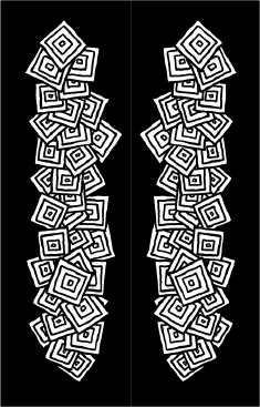 Black White Squares Bookmark bookmark