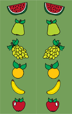 Colorful Fruit Green Bookmark bookmark