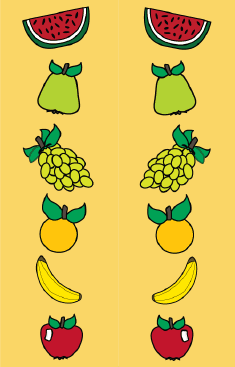 Colorful Fruit Yellow Bookmark bookmark