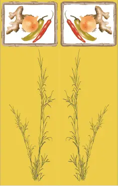 Ginger Yellow Bookmark bookmark