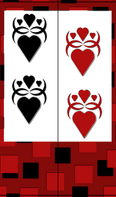 Gothic Hearts Bookmark bookmark