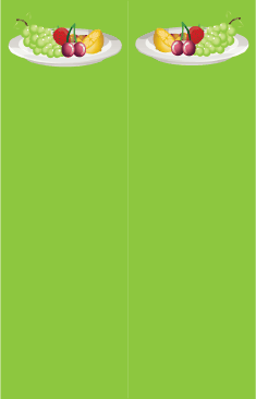 Green Fruit Bookmark bookmark