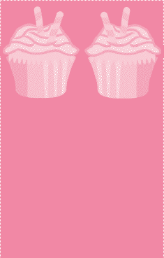 Pink Cupcake Pink Bookmark bookmark