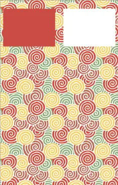Red Curlicues Bookmark bookmark