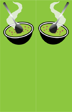 Soup Green Bookmark bookmark