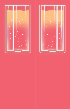 Tall Drink Pink Bookmark bookmark