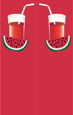 Watermelon Drink Bookmark bookmark