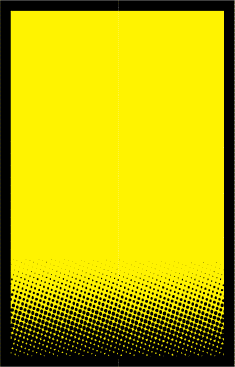 Yellow Gradient Dots Bookmark bookmark
