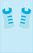 Blue Baby Bottle Bookmark
