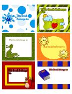 Bright Bookplates Assorted