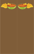 Brown Chips Salsa Bookmark