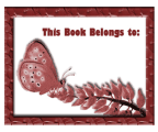 Butterfly Bookplates