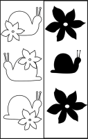 Color Snail Bookmark