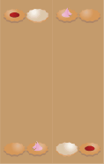 Cookies Brown Bookmark