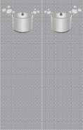Crockpot Gray Bookmark