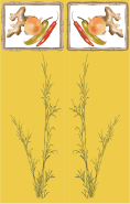 Ginger Yellow Bookmark