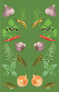 Herbs Green Bookmark