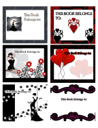 Horror Gothic And Fantasy Bookplates Assorted