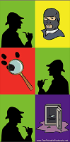 Detective Mystery Bookmark