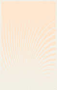 Orange White Spiral Bookmark