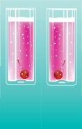 Pink Cocktail Turquoise Bookmark