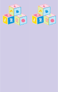 Purple Blocks Bookmark