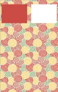 Red Curlicues Bookmark