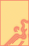 Red Curves Bookmark