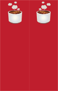 Tasty Red Bookmark