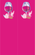 Wine Pink Bookmark