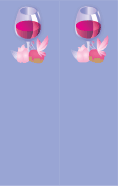 Wine Purple Bookmark