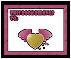 Winged Heart Bookplates