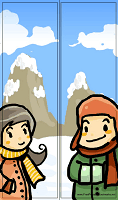 Snow Bookmark