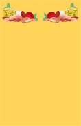 Yellow Salami Cheese Bookmark